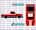 Red Edition 1/64 83 Silverado WHITE TONER Universal Waterslide Decal for Hot