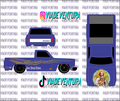 San Judas 1/64 83 Silverado WHITE TONER Universal Waterslide Decal for Hot