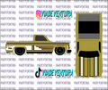 Gold STH 1/64 83 Silverado WHITE TONER Universal Waterslide Decal for Hot