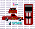 Track Demon 1/64 83 Silverado WHITE TONER Universal Waterslide Decal for Hot