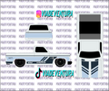 Zamac 1/64 83 Silverado WHITE TONER Universal Waterslide Decal for Hot