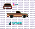 Wood Panel Light 1/64 83 Silverado WHITE TONER Universal Waterslide Decal fr Hot
