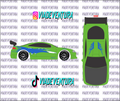 FNF Chase 1/64 Eclipse 95 WHITE TONER Universal Waterslide Decal Hot