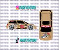 Tom and Jerry 1/64 EF Civic WHITE TONER Universal WaterSlide Decal for Hot