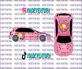 Homer Donut 1/64 EK9 Civic WHITE TONER Universal WaterSlide Decal for Hot