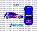 Redbull 1/64 EK9 Civic WHITE TONER Universal WaterSlide Decal for Hot
