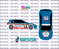 Rothmans 1/64 EK9 Civic WHITE TONER Universal WaterSlide Decal for Hot