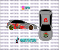 Voorhees 1/64 EK9 Civic WHITE TONER Universal WaterSlide Decal for Hot
