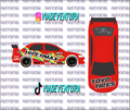 Hipermax 1/64 Evo IX WHITE TONER Universal Waterslide Decal for Hot