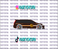 UPS 1/64 Evo IX Wagon WHITE TONER Universal Waterslide Decal for Hot