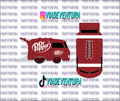 Dr Pepper 1/64 Kool Kombi WHITE TONER Universal Waterslide Decal for Hot