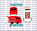Radio Shack 1/64 Kool Kombi WHITE TONER Universal Waterslide Decal for Hot