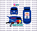 Redbull 1/64 Kool Kombi WHITE TONER Universal Waterslide Decal for Hot