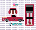 NFL 1/64 83 Silverado WHITE TONER Universal Waterslide Decal for Hot