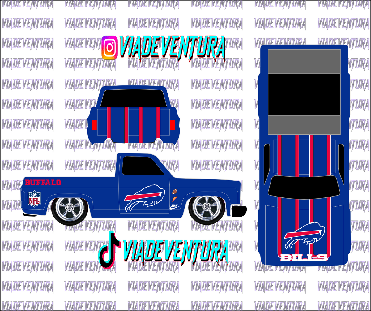 NFL 1/64 83 Silverado WHITE TONER Universal Waterslide Decal for Hot