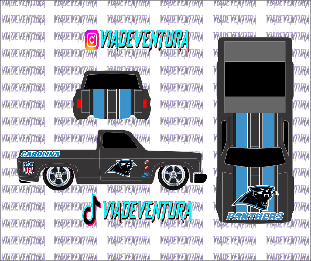 NFL 1/64 83 Silverado WHITE TONER Universal Waterslide Decal for Hot