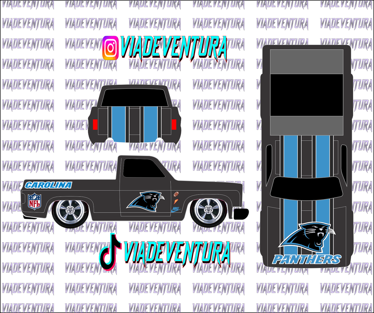 NFL 1/64 83 Silverado WHITE TONER Universal Waterslide Decal for Hot