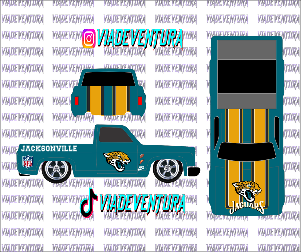 NFL 1/64 83 Silverado WHITE TONER Universal Waterslide Decal for Hot