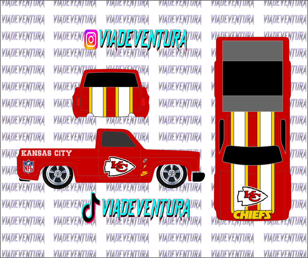 NFL 1/64 83 Silverado WHITE TONER Universal Waterslide Decal for Hot