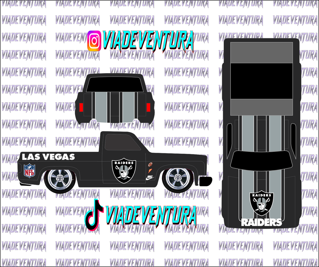 NFL 1/64 83 Silverado WHITE TONER Universal Waterslide Decal for Hot