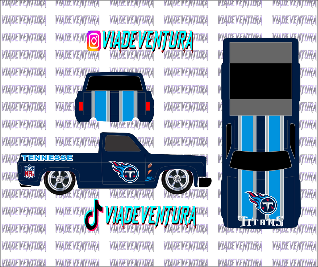 NFL 1/64 83 Silverado WHITE TONER Universal Waterslide Decal for Hot