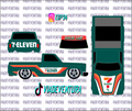 7Eleven 1/64 83 Silverado WHITE TONER Universal Waterslide Decal for Hot