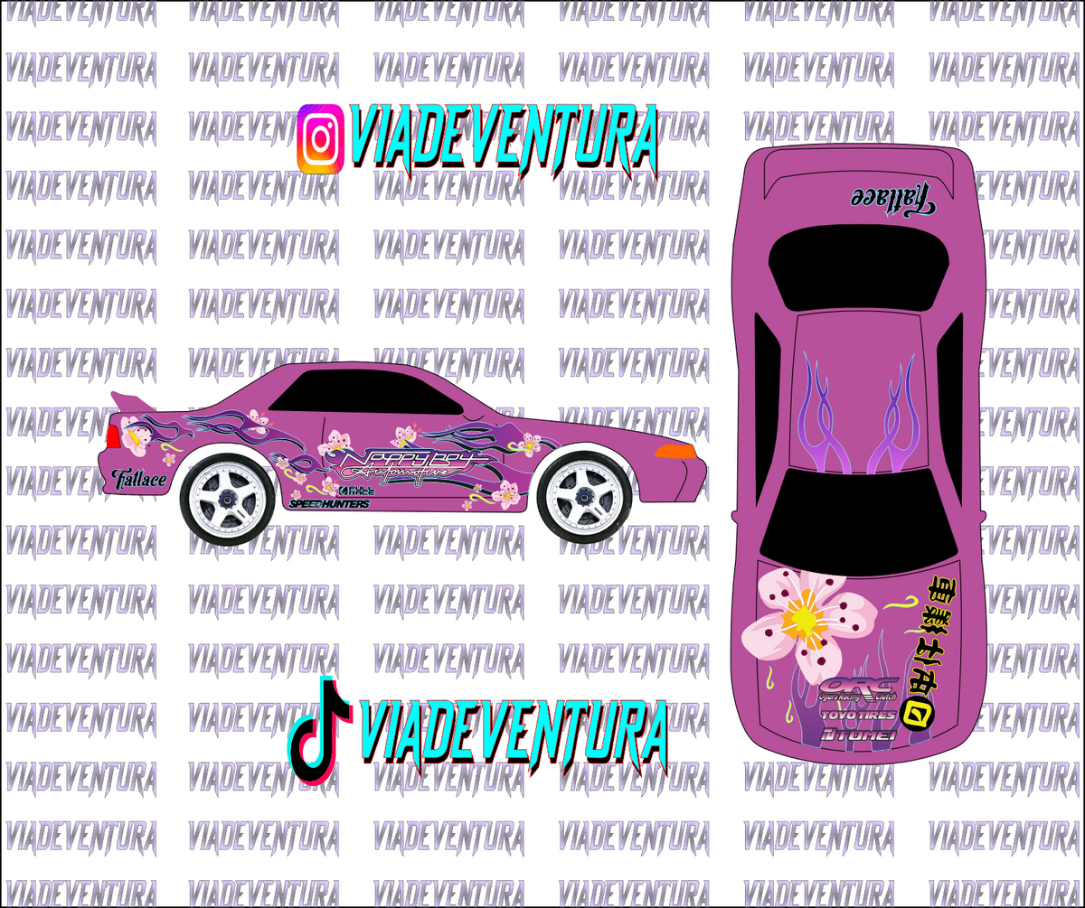Nappy Boi 1/64 R32 WHITE TONER Universal Waterslide Decal for Hot