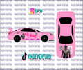 Diddy 1/64 R34 WHITE TONER Universal Waterslide Decal for Hot