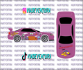 Itchy n Scratchy 1/64 R34 WHITE TONER Universal Waterslide Decal for Hot