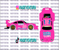 Baskin Rob 1/64 Porsche RWB WHITE TONER Universal WaterSlide Decal for Hot
