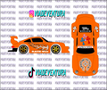 Chrome Heart 1/64 Porsche RWB WHITE TONER Universal WaterSlide Decal for Hot