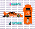 Hooters 1/64 Porsche RWB WHITE TONER Universal Waterslide Decal for Hot