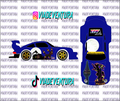 Moonbreon 1/64 Porsche RWB WHITE TONER Universal Waterslide Decal for Hot