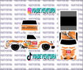 Sketch Rexy Oran 1/64 83 Silverado WHITE TONER Universal Waterslide Decal fr Hot