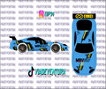MBV 1/64 Supra WHITE TONER Universal WaterSlide Decal for Hot