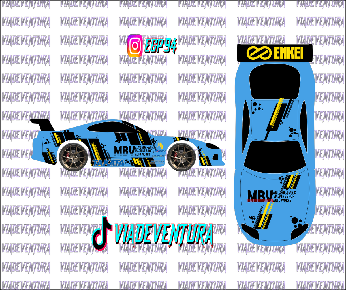 MBV 1/64 Supra WHITE TONER Universal WaterSlide Decal for Hot