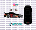 Forza Horizon 1/64 Honda S2000 WHITE TONER Universal WaterSlide Decal for Hot