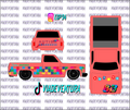 Autism Awarenes 1/64 83 Silverado WHITE TONER Universal Waterslide Decal for Hot
