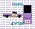 Rugrats 1/64 62 Chevy WHITE TONER Universal Waterslide Decal for Hot