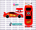 McQueen 1/64 R34 WHITE TONER Universal Waterslide Decal for Hot