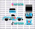 Sketch Rexy Blue 1/64 83 Silverado WHITE TONER Universal Waterslide Decal fr Hot