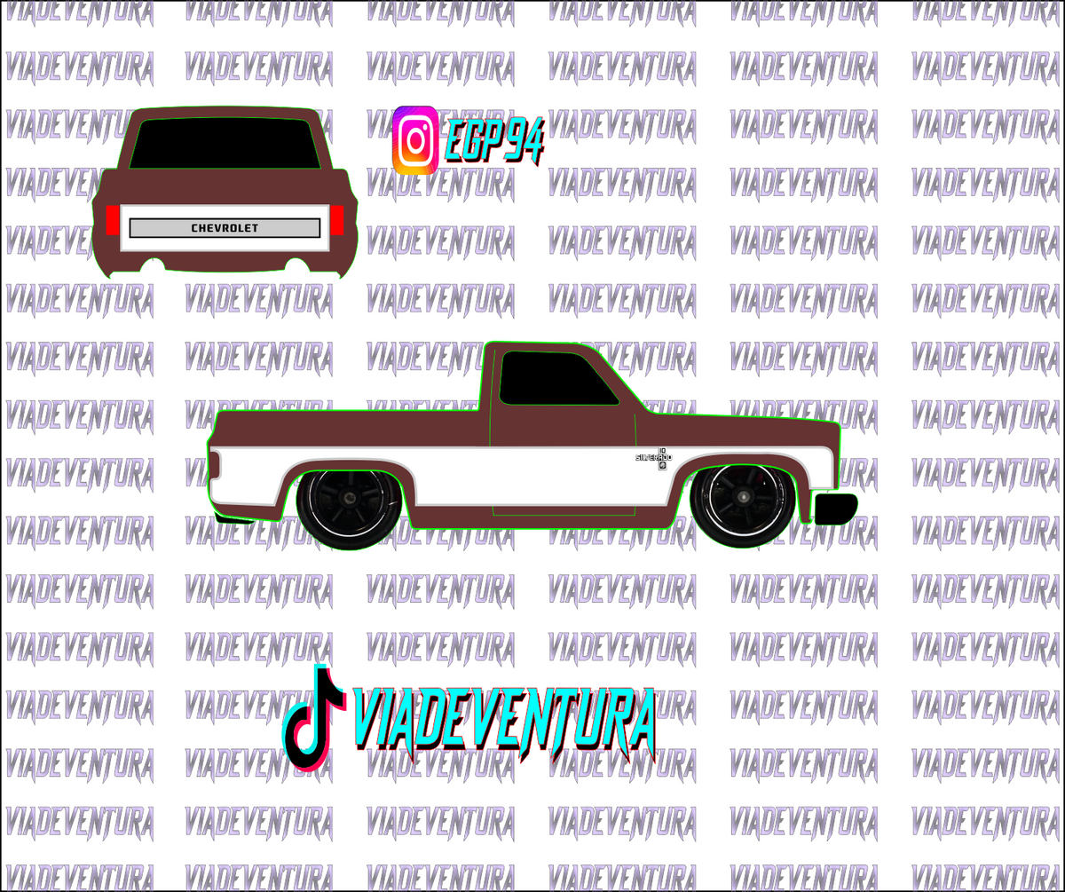 White Panel 1/64 83 Silverado WHITE TONER Universal Waterslide Decal for Hot