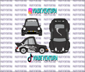 Skelly 1/64 Tooned Porsche WHITE TONER Universal Waterslide Decal for Hot