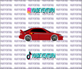 Mugen Stripe 1/64 Integra 4r WHITE TONER Universal WaterSlide Decal for Hot