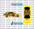 Mugen Camo Black 1/64 Civic FD2 WHITE TONER Universal Waterslide Decal for Hot