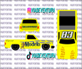 Modelo 1/64 83 Silverado WHITE TONER Universal Waterslide Decal for Hot