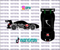 Skelly 1/64 Porsche 911 GT3 WHITE TONER Universal Waterslide Decal for Hot