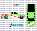 Treasure Hunt 1/64 07 Silverado WHITE TONER Universal Waterslide Decal for Hot