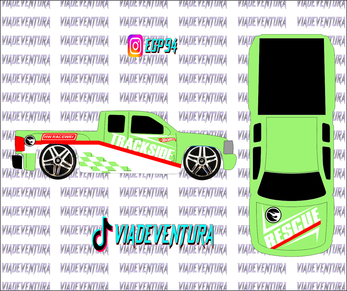Treasure Hunt 1/64 07 Silverado WHITE TONER Universal Waterslide Decal for Hot