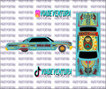 Nationals 1/64 64 Impala WHITE TONER Universal Waterslide Decal for Hot